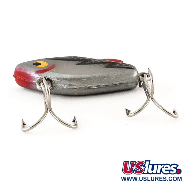 Kmart Kresge #41 Plandavka, Stříbrná/Červená/Černá, 5g, Potápivá, #12456