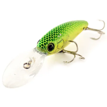 Cotton Cordell Deep Minnow UV Vobler, Chartreuse, 7g, UV, #12459
