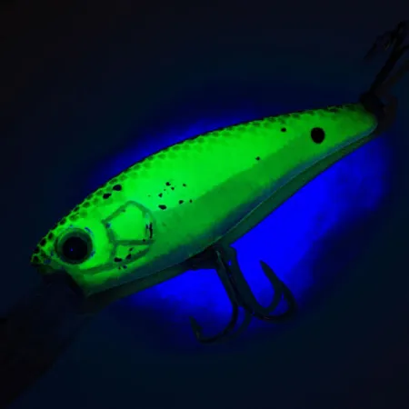 Cotton Cordell Deep Minnow UV Vobler, Chartreuse, 7g, UV, #12459