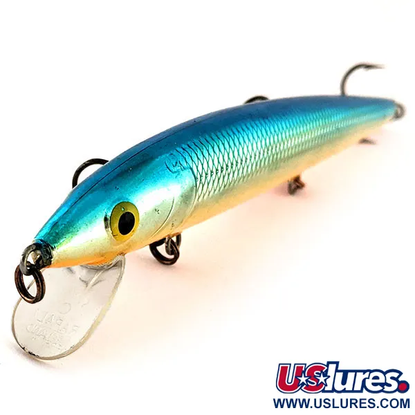 Rapala Husky Jerk HJ 14 Wobler, Modrostříbrný, 18g, Chrastítko, #12468