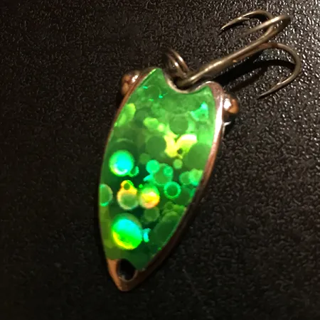 Fish Itt First Double Dancer Blade Bait, Zelená/Nikl, 7g, UV, #12500