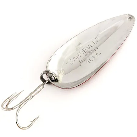 Dardevle Dardevlet Plandavka, Red/White/Nickel, 21g, Daleké hody, #12511