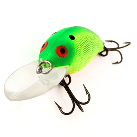 Bomber model 7A baby striper Wobler, Chartreuse, 14g, UV, #12520