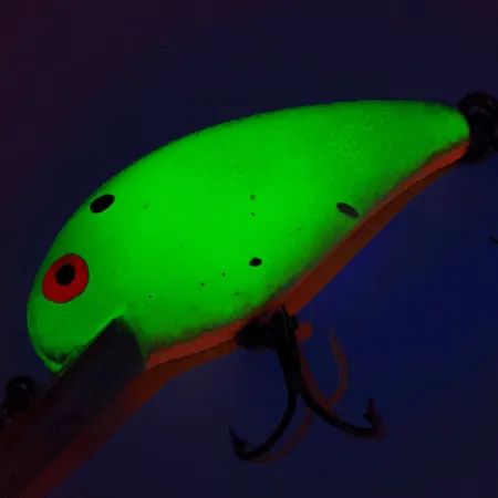 Bomber model 7A baby striper Wobler, Chartreuse, 14g, UV, #12520