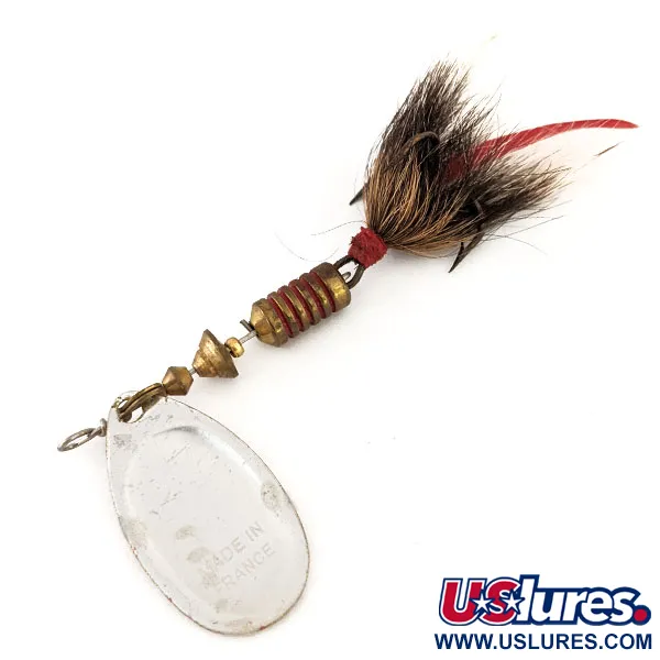 Mepps Aglia 3 Třpytka, Červená/Bílá, 7,3g, Veverčí ohon, #12551