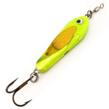 Bubba-Baits Zig Zag Spoon Plandavka, Chartreuse, 25g, UV, #12572