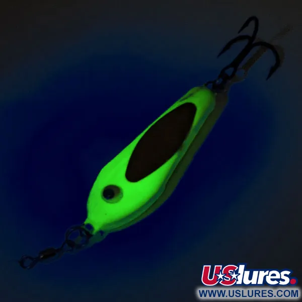 Bubba-Baits Zig Zag Spoon Plandavka, Chartreuse, 25g, UV, #12572