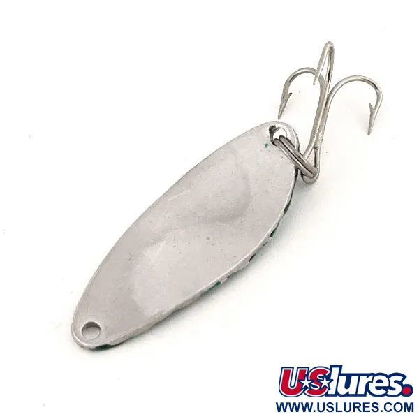 Acme Little Cleo Plandavka, Nikl / Zelená, 7g, Vzor Plástve, #12594