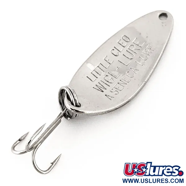 Little Cleo Seneca Plandavka, Nikl / Modrá, 7g, Vintage, #12646