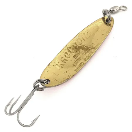 Luhr Jensen Krocodile Die #3 Plandavka, Zlatá/Oranžová, 10g, Hod, #12649