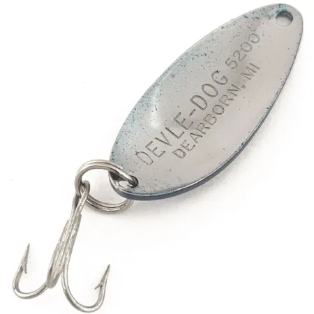 Dardevle Devle Dog 5200 Plandavka, Nikl / Modrá, 7g, Vintage, #12652