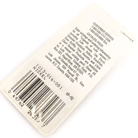 Luhr Jensen Lil' Kroc (Krocodile Stubby) Plandavka, Nikl, 4,5g, #12685