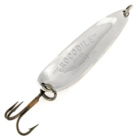 Luhr Jensen Krocodile Die #5 Plandavka, Nikl / Zelená, 28g, #12693