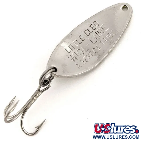 Little Cleo Seneca Glow Plandavka, White/Nickel/Green, 7g, Glow, #12745