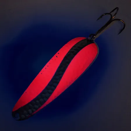 Worth Chippewa Steel Spoon UV, 28g, nickel/pink UV, plandavka #19955