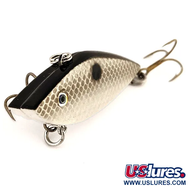 Strike King Diamond Shad 1980s Lipless Crankbait, Stříbro, 12g, #12791