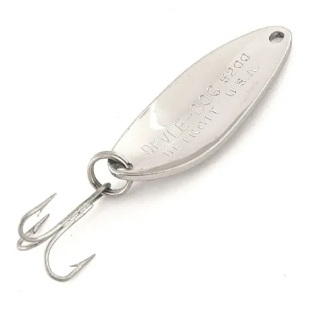 Dardevle Devle Dog 5200 Třpytka, Nikl, 7g, Vintage, #12822