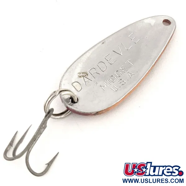 Plandavka Eppinger Dardevle Midget, Červená/Oranžová, 6g, Nikl, #12829