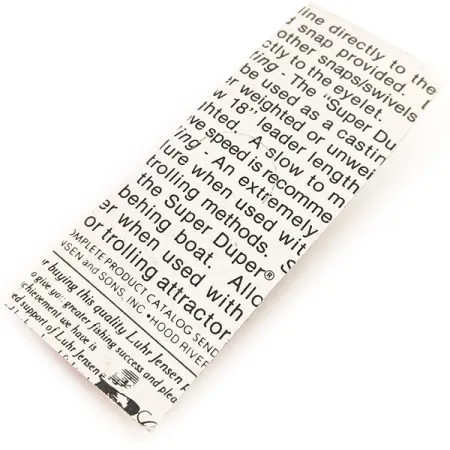 Luhr Jensen Super-Duper 503 Plandavka, Hnědá/Červená, 4.3g, #12843