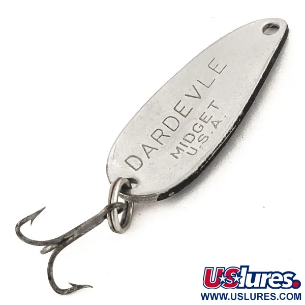 Eppinger Dardevle Midget, 6g, Černá / Bílá / Nikl, Plandavka #12850