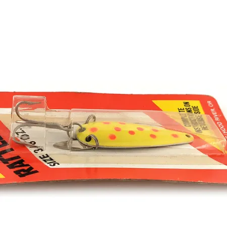 Luhr Jensen Rattlesnake Plandavka, Žlutá/Oranžová, 12g, Sonic Blade, #12900