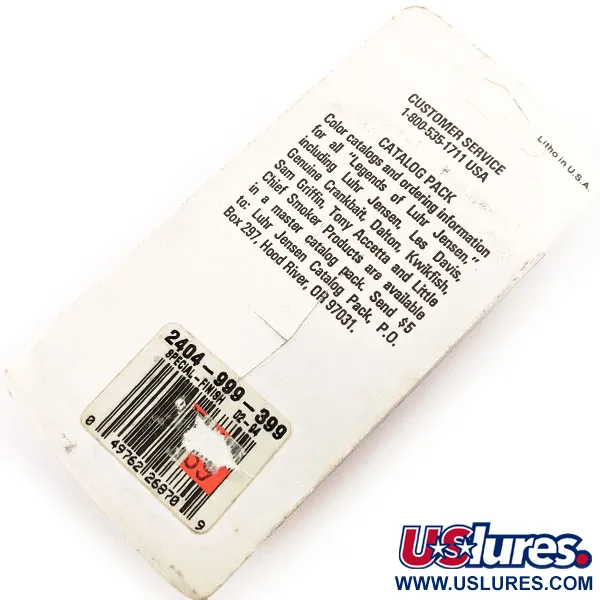 Luhr Jensen Bear valley Dressed Třpytka, Mosaz/Stříbro, 14g, #12904