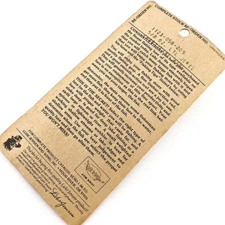 Luhr Jensen Little Jewel Plandavka, Žlutá / Červená, 18g, Vintage, #12908