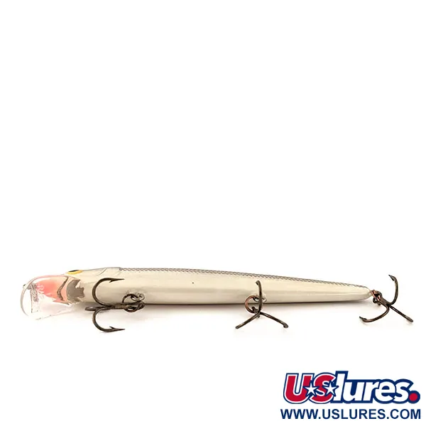 Rapala Husky Jerk 12 Vobler, Stříbrná/Černá, 13g, Chrastítko, #12946