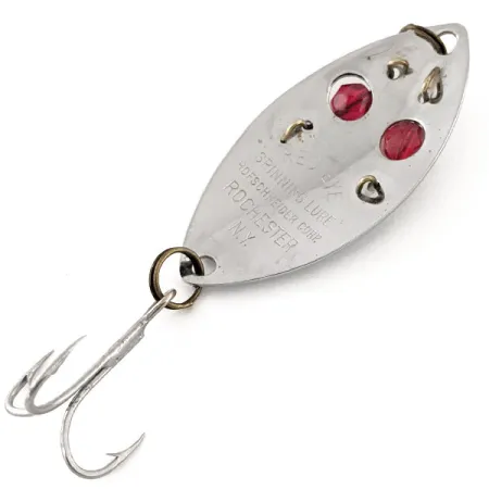 Hofschneider Red Eye junior Třpytka, Nikl, 11g, červené korálky, #12952