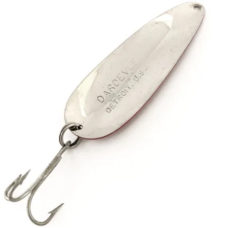 Eppinger Dardevle Plandavka, Červená / Bílá / Nikl, 28g, #12981