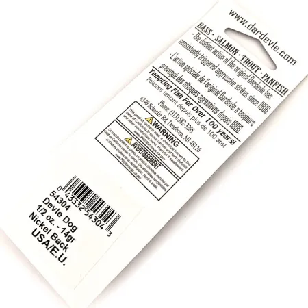 Eppinger Dardevle Devle Dog Glow Plandavka, Červeno-Oranžová, 14g, Glow, #13013