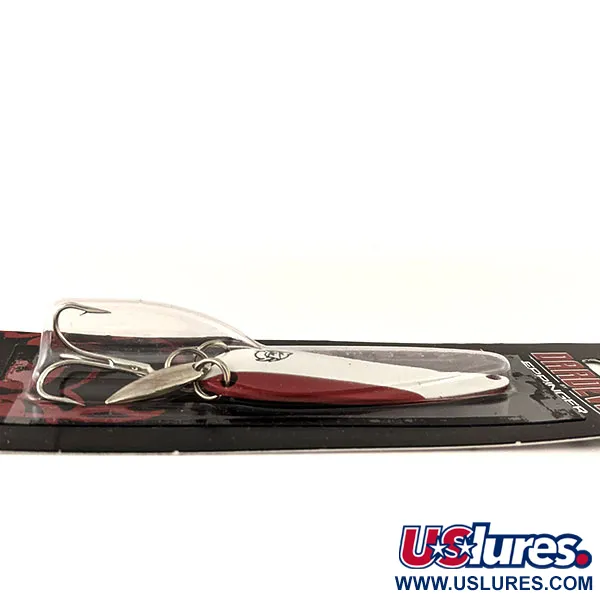 Dardevle Imp Klicker Plandavka, Červená/Bílá/Nikl, 11g, Zvuk, #13016