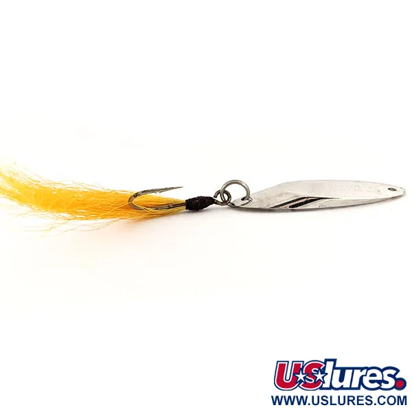 Třpytka Acme Kastmaster, Nikl, 21g, Žlutý Bucktail, #13039