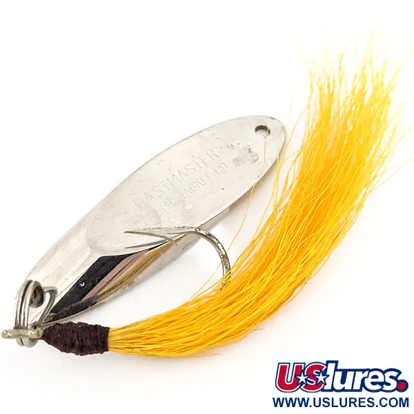 Třpytka Acme Kastmaster, Nikl, 21g, Žlutý Bucktail, #13039