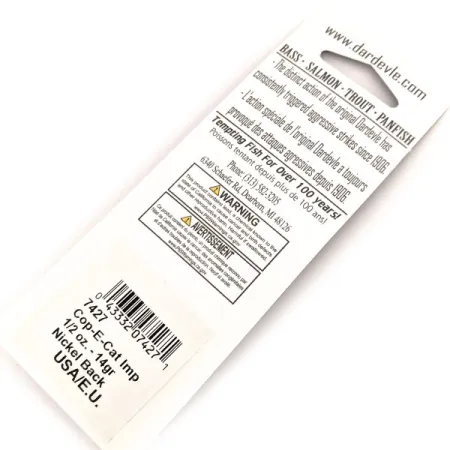 Eppinger Dardevle Cop-E-Cat 7400 Plandavka, Oranžová/Červená, 14g, #13056