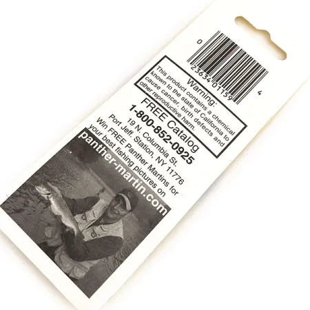 Panther Martin 2 Třpytka, 2.5g, Postříbřený List, #13063