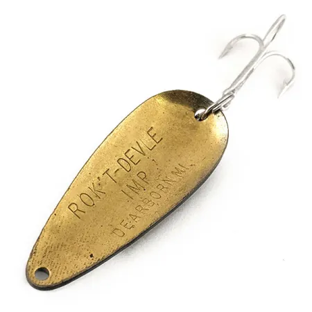 Dardevle Rok't Imp Plandavka, Černo/Bílo/Mosaz, 21g, Mosaz, #13066