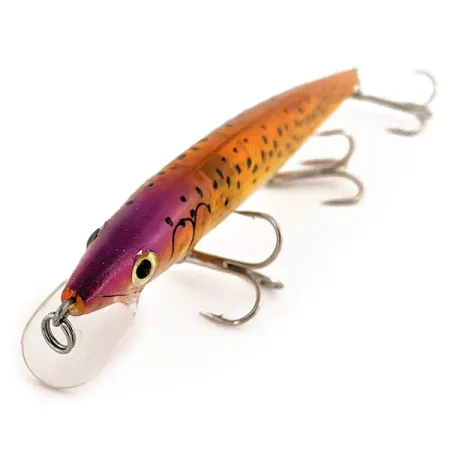 Rapala Husky Jerk HJ 14 Wobler, Oranžová/Fialová, 18g, Vznášivý, #13074