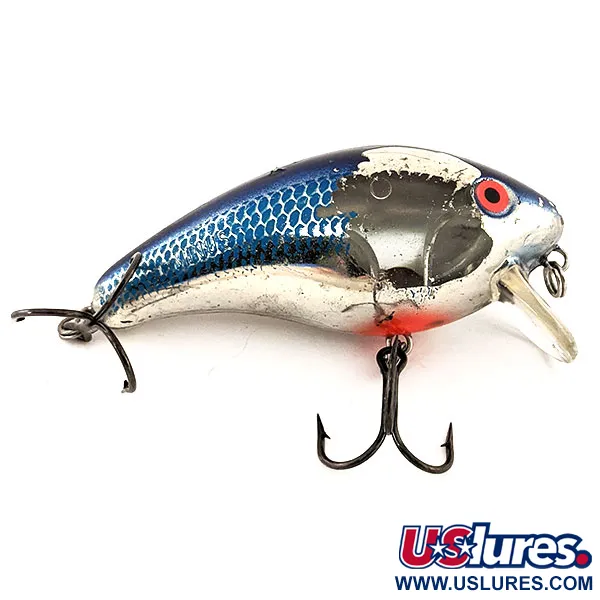 Mann's 1 minus Wobler, Nickel Blue Back, 28g, Chrastící, #13084