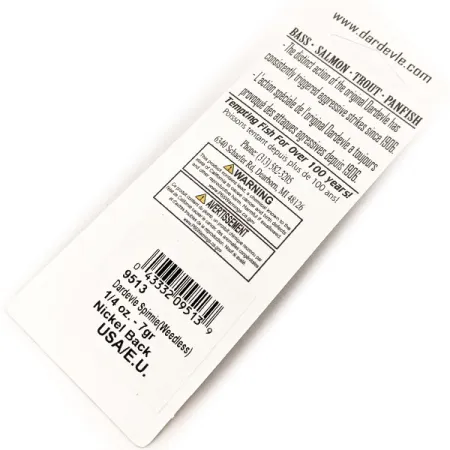 Eppinger Dardevle Spinnie Weedless, Frog, 9g, plandavka #23974