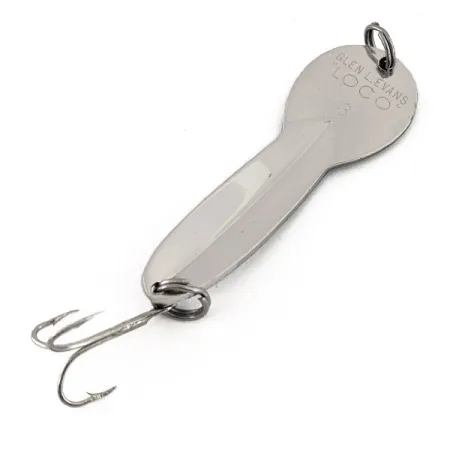 Glen Evans Loco 3 Plandavka, Nikl / Modrá, 17g, Prisma vložka, #13100