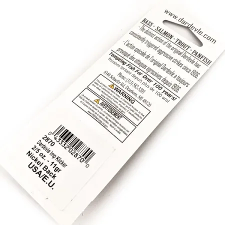 Plandavka Dardevle Imp Klicker UV, Electric Lime, 11g, #24533