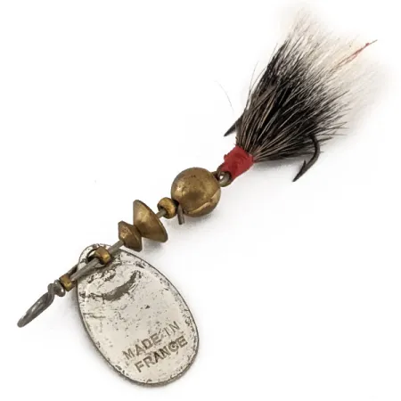 Mepps Aglia 0 Dressed Třpytka, Stříbrná, 2,5g, Veverčí ocas, #13124