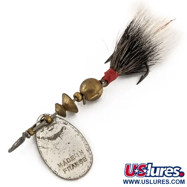 Mepps Aglia 0 Dressed Třpytka, Stříbrná, 2,5g, Veverčí ocas, #13124