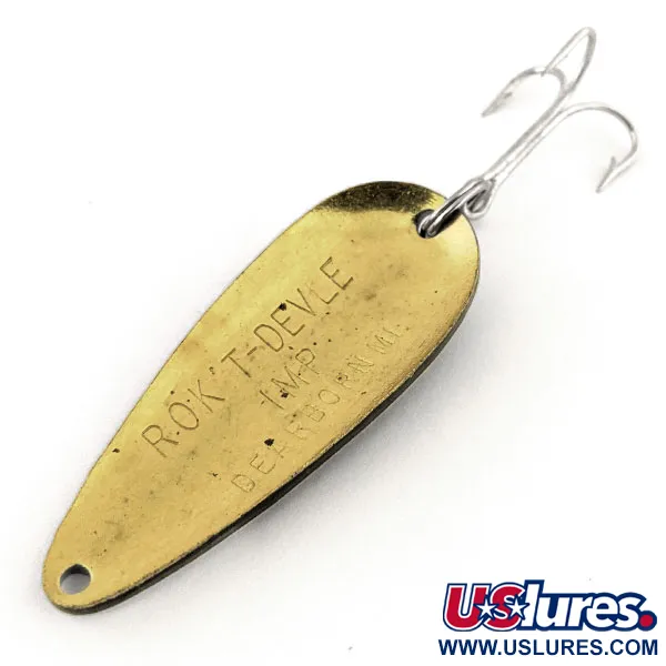 Dardevle Rok't Imp Plandavka, Černo/Bílá/Mosaz, 21g, Vintage, #13136