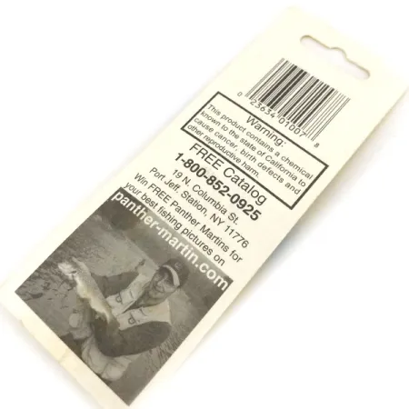 Panther Martin 2a Třpytka, Žluto-červená, 1,77g, Stříbrný list, #13190