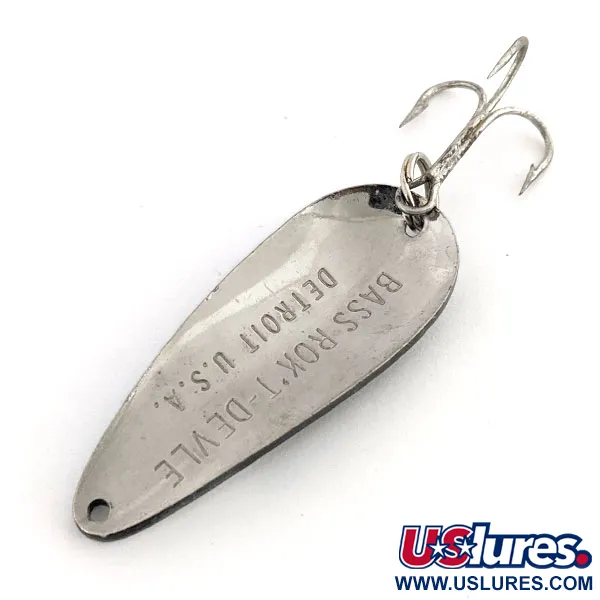 Dardevle Bass Rok't Imp Plandavka, Černá/Bílá/Nikl, 21g, #13197