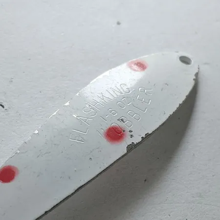 Acme Flash-King Wobble, bílá / červená, 5g, plandavka #13672