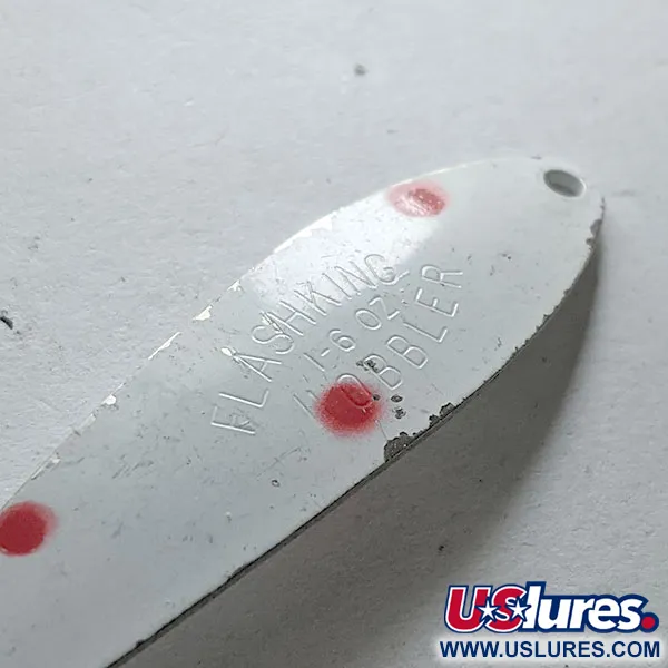 Acme Flash-King Wobble, bílá / červená, 5g, plandavka #13672