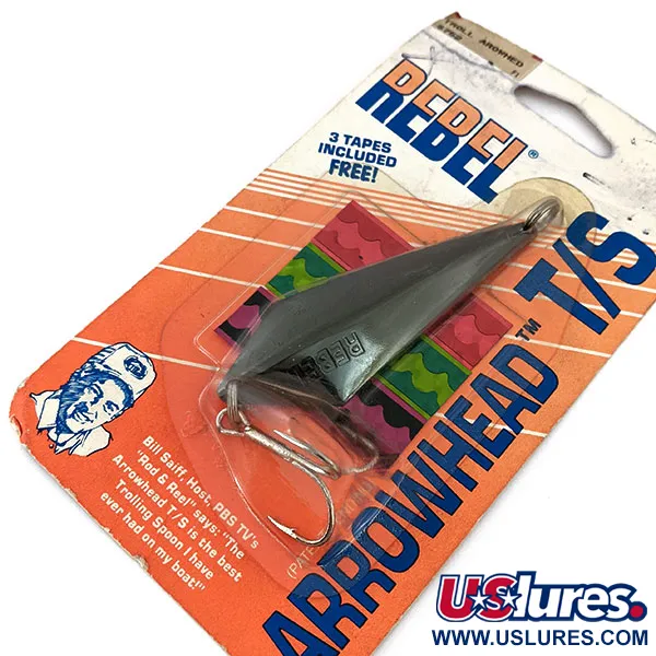 Rebel Arrowhead, 17g Černá, trollingová plandavka #15144